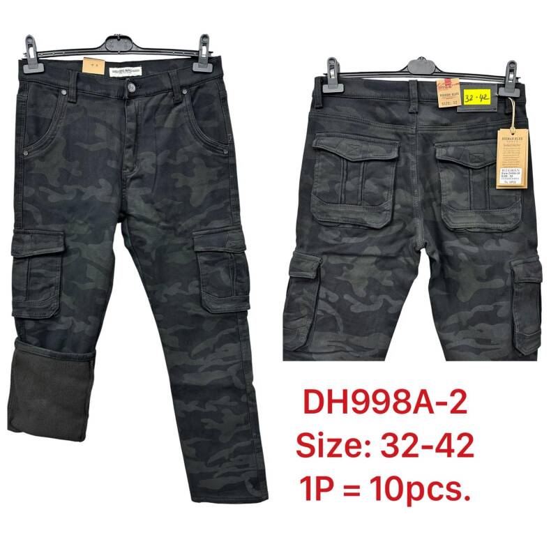 Spodnie jeansy meskie Roz 32-42, 1 Kolor Paczka 10 szt